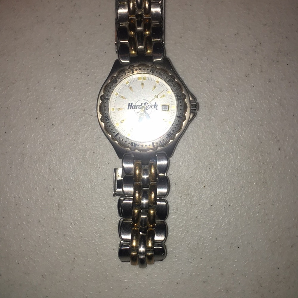 Hard rock wrist watch